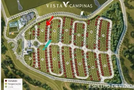 Lote/Terreno à venda, 267m² no Residencial Jatibela, Campinas