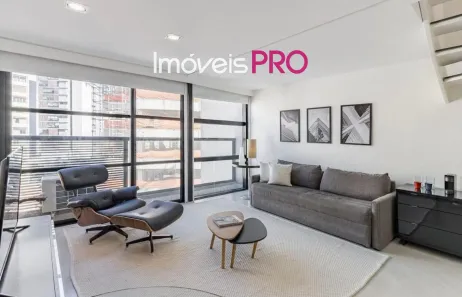 Apartamento com 1 Quarto para alugar, 50m² no Vila Nova Conceição, São Paulo