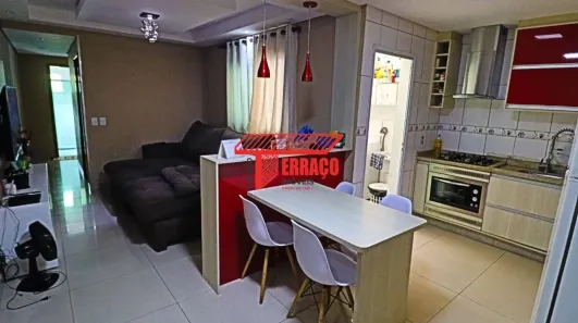 Apartamento com 2 Quartos à venda, 54m² no Jardim Santo André, Santo André