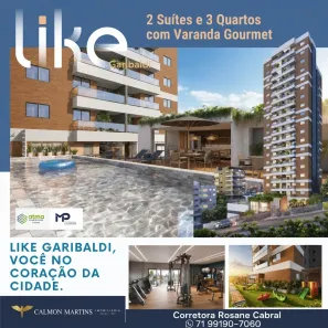 Apartamento com 2 Quartos à venda, 62m² no Rio Vermelho, Salvador