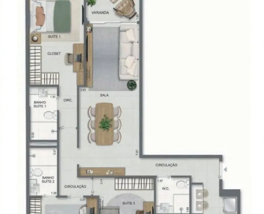 AQUA VILLAGE RESIDENCE CLUB - APTOS no Flamengo, Rio de Janeiro