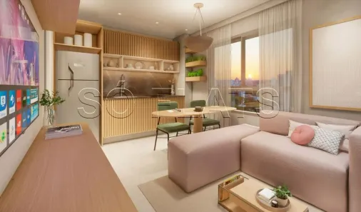 Apartamento com 1 Quarto à venda, 37m² no Indianópolis, São Paulo