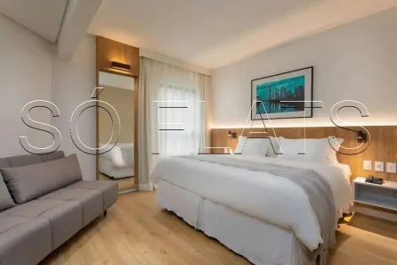 Flat com 1 Quarto à venda, 29m² no Cidade Monções, São Paulo