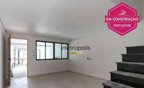 Sobrado com 3 Quartos à venda, 137m² no Parque Novo Oratório, Santo André