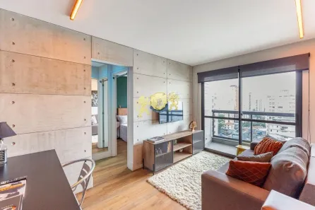Flat com 1 Quarto para alugar, 41m² no Vila Nova Conceição, São Paulo
