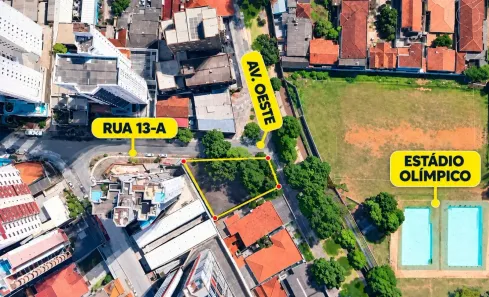 Lote/Terreno à venda, 504m² no Setor Aeroporto, Goiânia