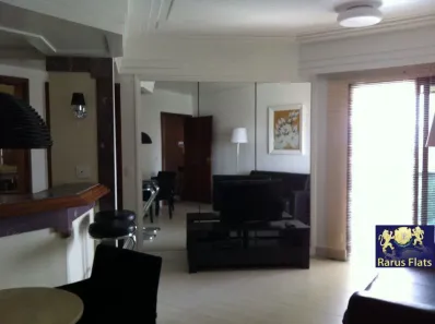 Flat com 1 Quarto para alugar, 40m² no Itaim Bibi, São Paulo