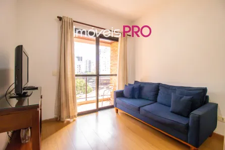 Apartamento com 1 Quarto para alugar, 42m² no Vila Nova Conceição, São Paulo