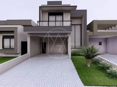 Casa de Condomínio com 3 Quartos à venda, 232m² no Vila Monte Alegre, Paulínia