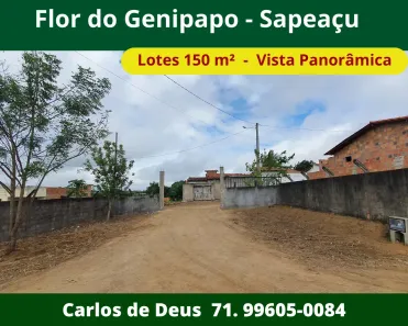 Lote/Terreno à venda, 150m² no , Sapeaçu
