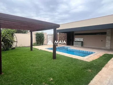 Casa de Condomínio com 3 Quartos para alugar, 220m² no Residencial Mário de Almeida Franco, Uberaba