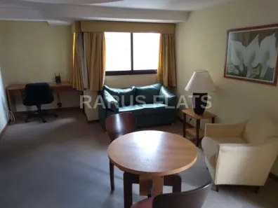 Flat com 1 Quarto para alugar, 67m² no Brooklin Paulista, São Paulo