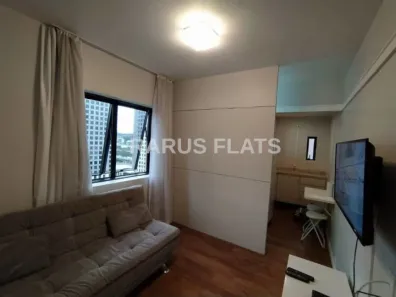 Flat com 1 Quarto para alugar, 33m² no Cidade Monções, São Paulo