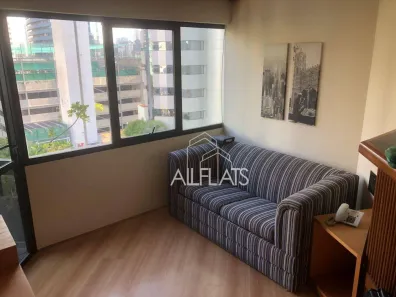 Flat com 1 Quarto à venda, 48m² no Cidade Monções, São Paulo