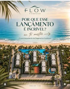 Apartamento com 1 Quarto à venda, 33m² no Cumbuco, Caucaia