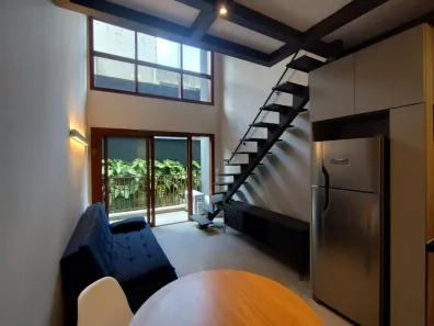 Apartamento com 1 Quarto para alugar, 40m² no Jardim das Bandeiras, São Paulo
