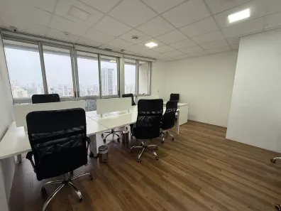 Sala Comercial para alugar, 57m² no Vila São Francisco (Zona Sul), São Paulo