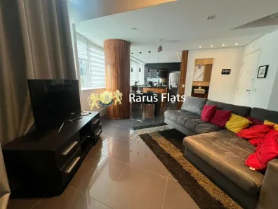 Flat com 1 Quarto para alugar, 70m² no Cidade Monções, São Paulo