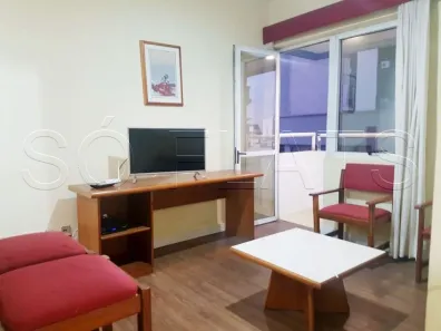 Flat com 1 Quarto à venda, 42m² no Cerqueira César, São Paulo