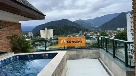 Apartamento com 4 Quartos à venda, 274m² no Prainha, Caraguatatuba