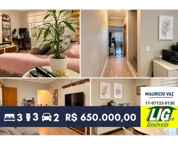 Sobrado com 3 Quartos à venda, 125m² no Jardim Esmeralda, São Paulo