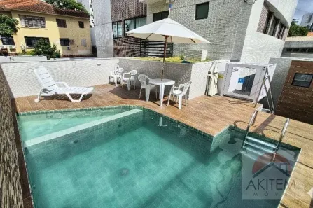 Apartamento com 1 Quarto à venda, 33m² no Graças, Recife
