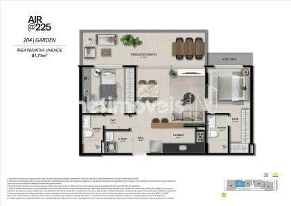 Apartamento com 2 Quartos à venda, 81m² no Praia do Canto, Vitória