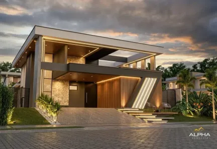 Casa de Condomínio com 3 Quartos à venda, 228m² no Cidade Alpha, Eusébio