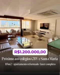 Apartamento com 2 Quartos à venda, 115m² no Boa Viagem, Recife