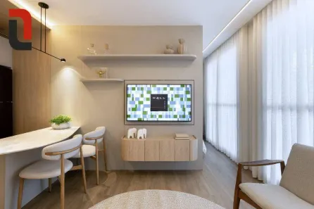 Apartamento com 1 Quarto à venda, 32m² no Centro Cívico, Curitiba