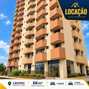 Apartamento com 1 Quarto para alugar, 68m² no Vila Monteiro (Gleba I), São Carlos