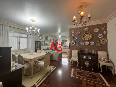 Apartamento com 3 Quartos à venda, 152m² no Ponta da Praia, Santos