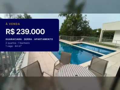 Apartamento com 2 Quartos à venda, 44m² no Guaraciaba, Serra