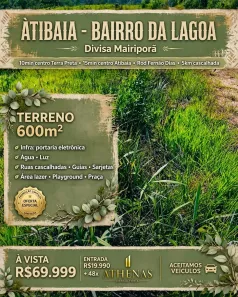 Lote/Terreno à venda, 600m² no Roseira, Mairiporã