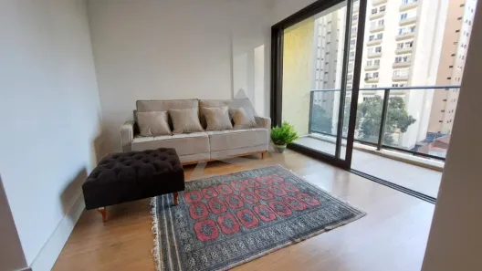 Apartamento com 1 Quarto para alugar, 56m² no Cambuí, Campinas