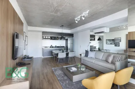 Apartamento com 1 Quarto para alugar, 70m² no Cidade Monções, São Paulo