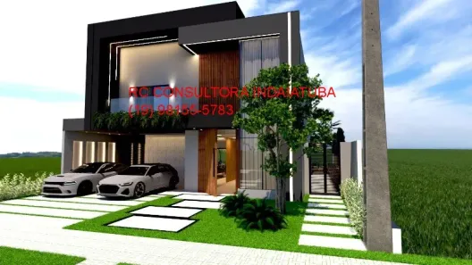 Casa de Condomínio com 4 Quartos à venda, 341m² no Jardim Morumbi, Indaiatuba