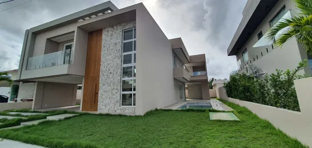 Casa de Condomínio com 4 Quartos à venda, 380m² no Zona de Expansão (Olhos D'Agua), Barra dos Coqueiros