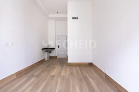 Flat com 1 Quarto à venda, 28m² no Moema, São Paulo
