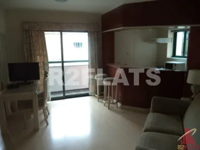 Flat com 1 Quarto para alugar, 40m² no Itaim Bibi, São Paulo