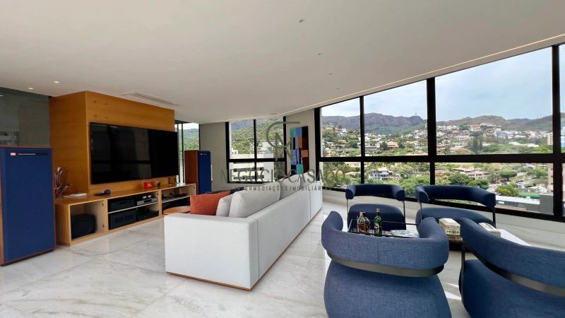 Cobertura com 4 quartos — Serra, Belo Horizonte