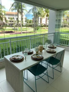 Apartamento com 3 Quartos para alugar, 115m² no Porto das Dunas, Aquiraz