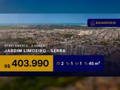 Apartamento com 2 Quartos à venda, 45m² no Jardim Limoeiro, Serra