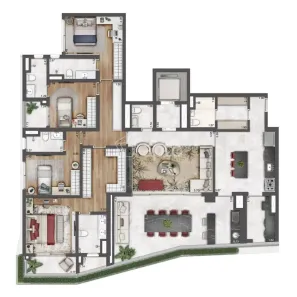 Apartamento com 4 Quartos à venda, 203m² no Vila Mariana, São Paulo