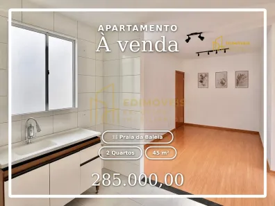 Apartamento com 2 Quartos à venda, 45m² no Praia da Baleia, Serra
