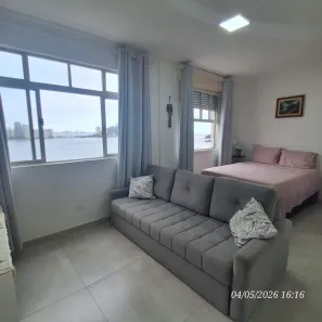 Apartamento com 1 Quarto para alugar, 40m² no Morro dos Barbosas, São Vicente
