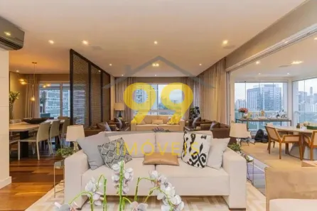 Apartamento com 3 Quartos para venda ou aluguel, 225m² no Cidade Monções, São Paulo
