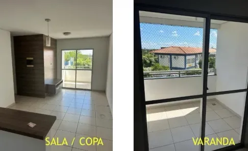 Apartamento com 3 Quartos para alugar, 65m² no Jardim Universitário, Cuiabá