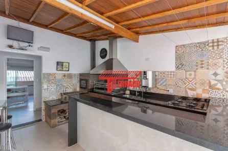 Sobrado com 3 Quartos à venda, 200m² no Vila Valparaíso, Santo André