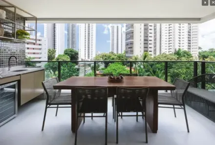 Apartamento com 4 Quartos à venda, 139m² no Monteiro, Recife
